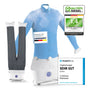 CLEANmaxx Hemdenbügler Bügelautomat – Dampf & Hosenaufsatz. Formbügler glättet & trocknet Hemden/Hosen mit Dampf.