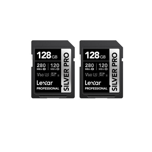 Lexar Silver PRO SD Speicherkarte - 2x128GB Kit UHS-II V60