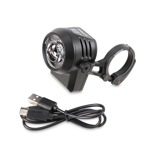 Lupine SL Mono Fahrradlampe 700 Lumen – 31.8mm Schnellspanner. Schwarze, kompakte Lampe für 31.8mm Lenker, liefert 700 Lumen.