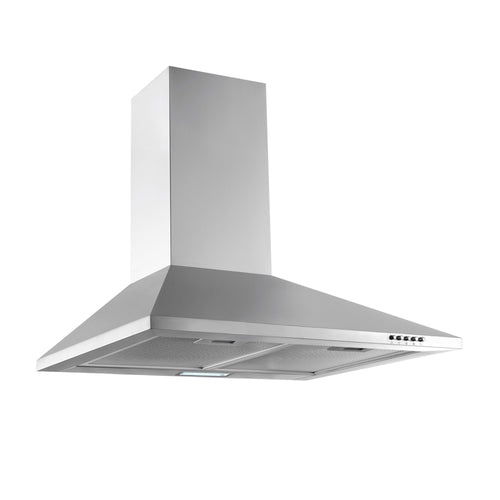 Respekta CH22058IX-B Dunstabzugshaube Wandhaube – 60cm Edelstahl. Diese 60cm Edelstahl-Wandhaube entfernt Kochdünste.
