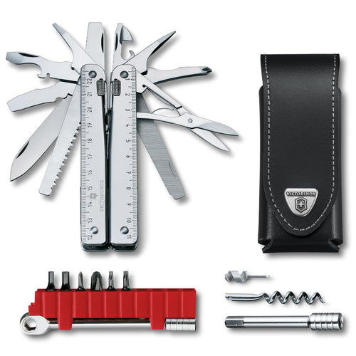 Victorinox Swiss Tool X Plus Ratchet Multitool - Silber