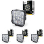 HELLA Valuefit TS3000 LED Arbeitsscheinwerfer 3000 Lumen - 1GA 357 112-002, rechteckig, schwarz, für Fahrzeugmontage.