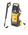 Stanley SXPW16E Hochdruckreiniger, kompakt, blau-schwarz. 1600W, 125 Bar reinigen hartnäckigen Schmutz von Terrassen & Fahrzeugen.