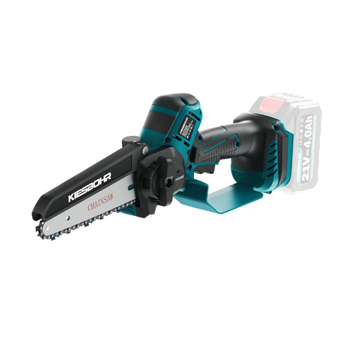KIESBOHR CSE002 Mini Akku Kettensäge 15cm – Makita 18V kompatibel