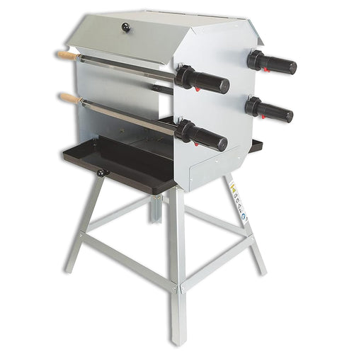 ACTIVA Mutzbratengrill Mangal Holzgrill – Motor & Spiesse