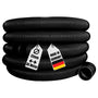 AquaOne Pool- & Solarschlauch 32mm 30 Meter - Schwarz. Gerippter Schlauch zum Wassertransport in Pool- & Solarsystemen.
