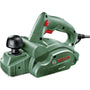 Bosch PHO 1500 Elektro-Hobelmaschine 550W Hobelbreite 82mm, grünes Gehäuse. Für präzises Hobeln, Glätten und Falzen von Holz.