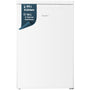 homeX Mini Kühl-Gefrierkombination 109L Weiss - 85cm Hoch. Hochformatiges Standgerät zum Kühlen und Gefrieren.