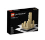 LEGO 21007 Architecture Baukasten - Rockefeller Plaza: Enthält Bausteine für ein detailgetreues, mehrteiliges Architekturmodell des Gebäudekomplexes in neutralen Farben.