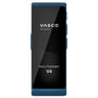 Vasco Translator V4 Mobiler Sprachübersetzer - Cobalt Blue. Kobaltblaues Handgerät, übersetzt Sprachen bidirektional in Echtzeit.