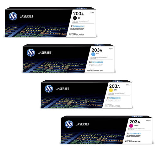 HP Color LaserJet Pro MFP M280nw Original Tonerkit 203A: Schwarze Tonerkartusche. Liefert scharfe Texte und Grafiken.