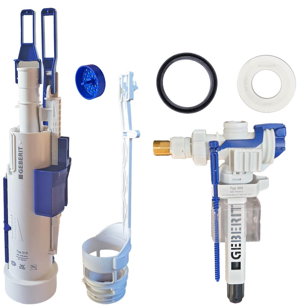 Geberit Ersatzteilset Spülkasten UP100 UP320 - Heberglocke Füllventil. Reguliert Spül- & Füllfunktion in UP100/UP320.