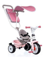 Smoby Baby Balade Plus Mitwachsendes Dreirad mit Schubstange - Rosa. Rosa, für Kleinkinder, per Schubstange lenkbar.