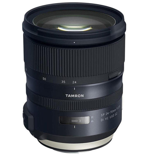 Tamron 24-70mm F/2.8 Di VC USD G2 Objektiv für Canon schwarz. Lichtstarkes Standard-Zoom für Canon Kameras mit Bildstabilisator.