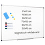 XIWODE Whiteboard Magnettafel Pinnwand 120x90cm