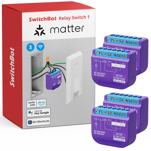 SwitchBot Wlan Schalter 1 Schaltmodul – 4er-Pack