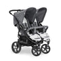 Hauck Roadster Duo SLX Zwillingswagen - Grau/Silber