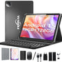 SmartTab 11 Zoll Android 15 Tablet PC 128GB Grau: Graues 11-Zoll-Tablet. Nutzt Android 15 zur mobilen Datenverarbeitung.