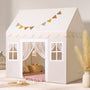 Tiny Land Kinder Spielzelt Indoor - Prinzessin mit Matte & Lichtern