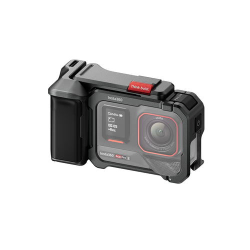 Insta360 Ace Pro 2 Actionkamera – Xplorer Grip-Kit Schiefergrau