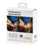 NiSi Black ProMist Diffusionsfilter Kit 72mm - Black Mist. Runder, schwarzer Filter, der Lichter sanft streut, Kontrast reduziert und filmischen Look erzeugt.