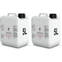 BIODELTA LTK-008 Spinnenspray Langzeitwirkung - 2x5L: Zwei weiße 5-Liter-Kanister. Tötet Spinnen langfristig zur Anwendung auf Oberflächen.