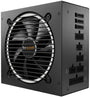 be quiet! Pure Power 12 M 750W Modulares Netzteil - ATX 3.1 PCIe 5.1. Schwarzer, rechteckiger Block, versorgt PC-Komponenten.