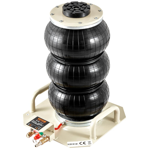 VEVOR Pneumatischer Wagenheber 3t - Dreifachbeutel Weiss