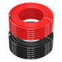 MMOBIEL 8 AWG Verzinntes Silikon Kupferkabel - Rot/Schwarz 2x10m. Flexible Leitungen zur Stromübertragung in der Elektronik.