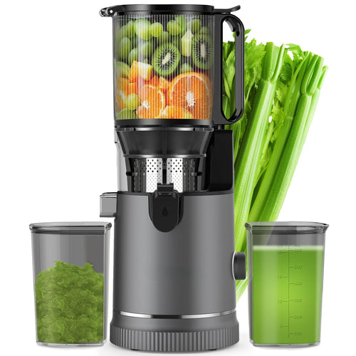 VitaPress Slow Juicer Entsafter - 147mm XXL Einfüllschacht