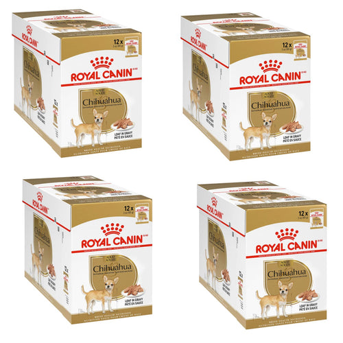 Royal Canin Chihuahua Adult Nassfutter - 4 x 12 x 85g Pack