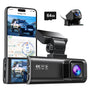 REDTIGER F7N 4K Dashcam Front/Rear mit 64GB Karte