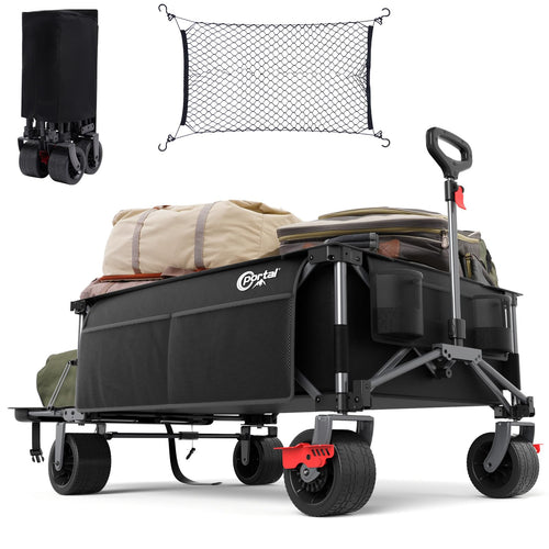 Portal Bollerwagen faltbar XXXL – 600L Volumen, 180kg Last