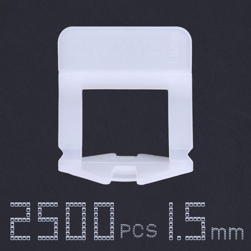 Fliesen Nivelliersystem: Nivellier-Zuglaschen 1.5mm – 2500 Stück