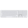 Apple Magic Keyboard Touch ID Ziffernblock Tastatur – Deutsch Weiss. Eingabe und sichere Authentifizierung für Mac.