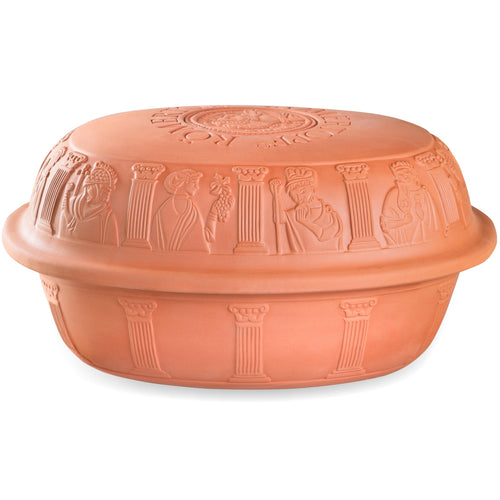 Römertopf MAXI Klassiker Gänsebräter Naturton - 7 Liter