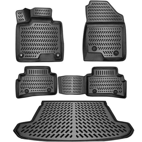 ELMASLINE 3D Matten Set Hyundai Tucson 2021-2025 (ohne PHEV/Subwoofer)