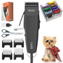 Wahl 1400 Schermaschine Hund – Agrarzone Edition Kamm-Set. Robuste, schwarze Schermaschine zum präzisen Scheren von Hundefell.