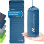 NORDMUT Isomatte Selbstaufblasend 10cm Camping – Blau