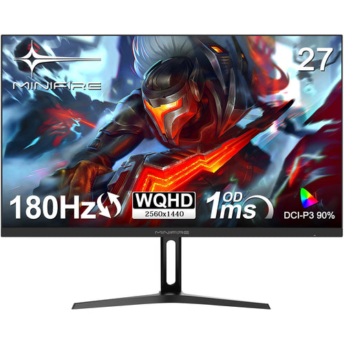 Minifire MFG27F4Q Gaming Monitor - 27 Zoll WQHD 180Hz