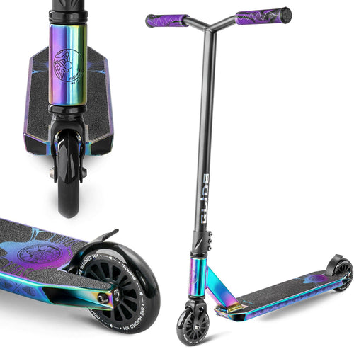 Movino Glide Neochrome Stunt Scooter - Erwachsene & Jugendliche