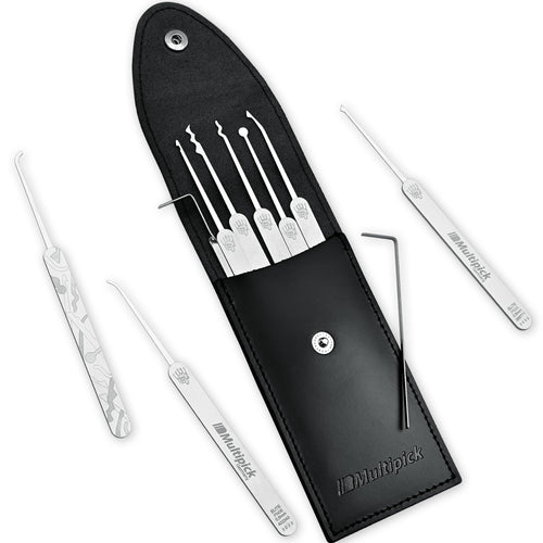 MULTIPICK Lockpick Set Lockpicking Werkzeug - 11-teilig 0.6mm