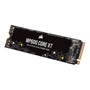 Corsair MP600 CORE XT 1TB SSD - PCIe 4.0 NVMe. Rechteckige, schwarze SSD-Platine. Speichert Daten mit hoher Geschwindigkeit über PCIe 4.0 für PC-Systeme.