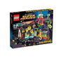 LEGO DC Super Heroes Konstruktionsset - 76035 Joker-Land. Lila-grüne LEGO-Bausteine bilden Joker-Themenpark-Elemente & Minifiguren. Zum Bauen & Spielen von DC-Abenteuern.