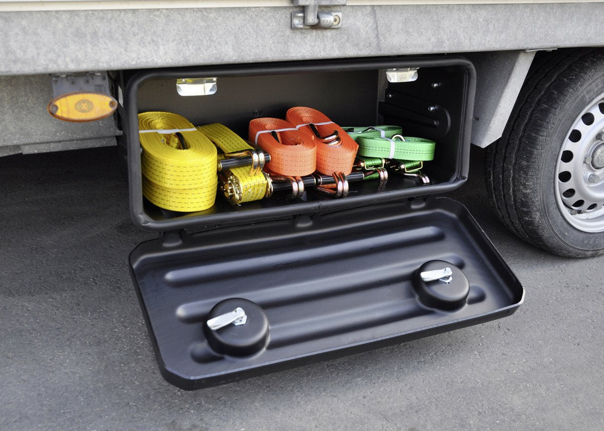 Parlok 003003330 Werkzeugkasten aus strapazierfähigem Kunststoff, rechteckig, zur Aufbewahrung und Transport von Werkzeugen.