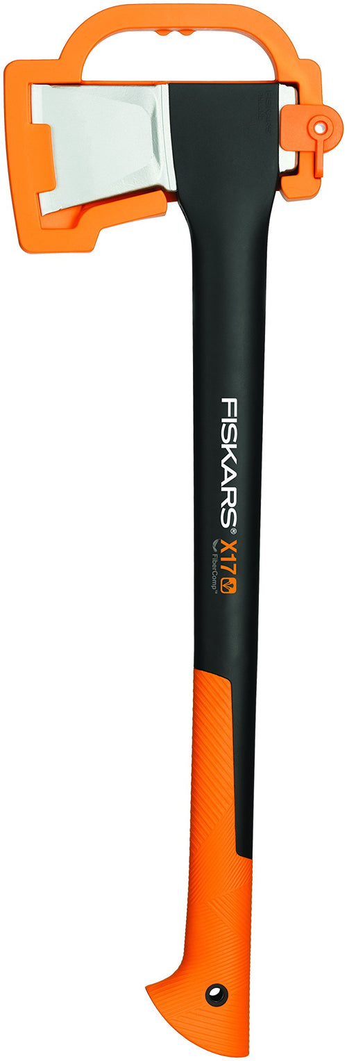 Fiskars Spaltaxt X17-M, 60 cm – mit Klingen-/Transportschutz