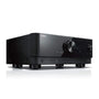 Yamaha RX-V6A Netzwerk-Receiver, schwarzes, rechteckiges Gerät. Verstärkt Audiosignale für ein 7.2-Kanal Dolby Atmos Heimkino.