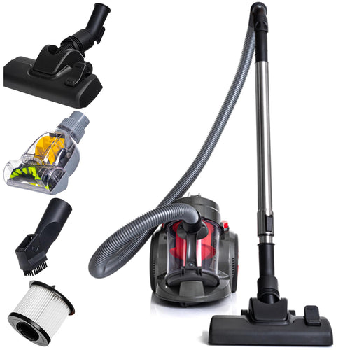 LEHMANN Zyklon Staubsauger beutellos Bodenstaubsauger - 4000W