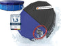 Planenfux® Rundpool-Abdeckung 400 cm - 2-in-1 Solar