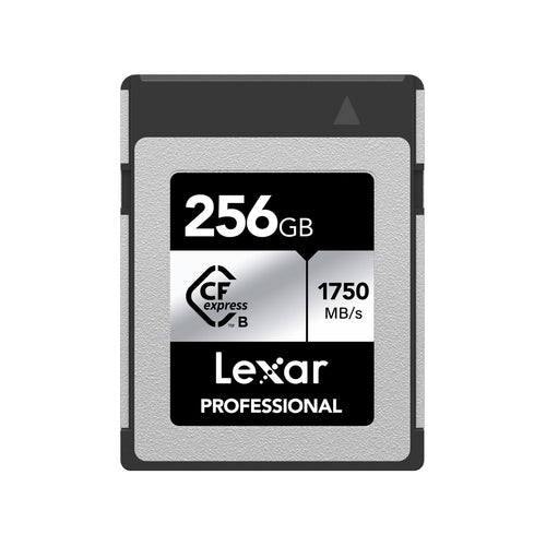 Lexar Professional SILVER Series CFexpress Karte Typ B - 256GB. Hochgeschwindigkeits-Datenspeicher für Profi-Kameras.